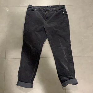David Bitton Black Corduroy Jeans